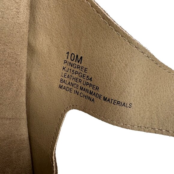 J-41 Adventure On Womens Leather Cushioned Footbed Slide Sandals 10M - Picture 10 of 11